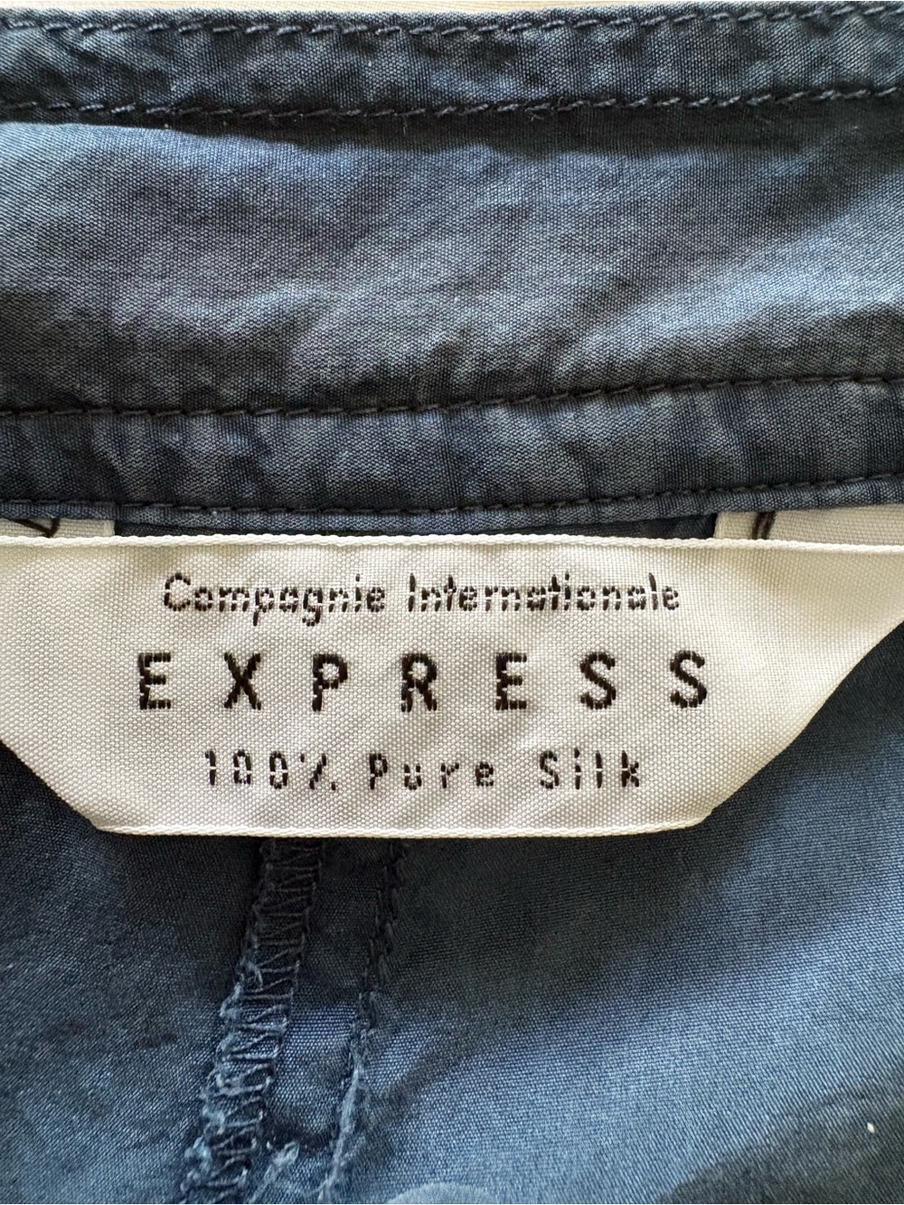 Compagnie Internationale Express 90s Vintage 100% Silk Shorts Wide Leg XS Ins 6” - Picture 8 of 14